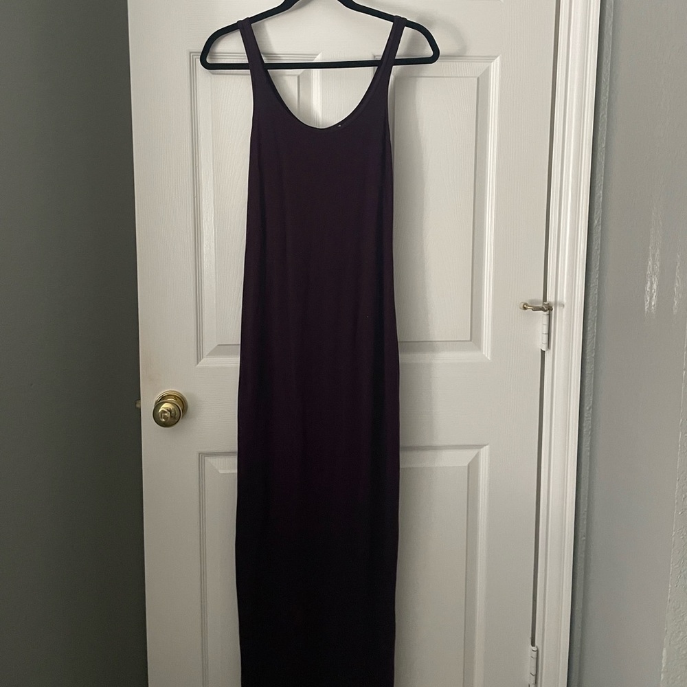 Express Deep Purple Maxi Dress
